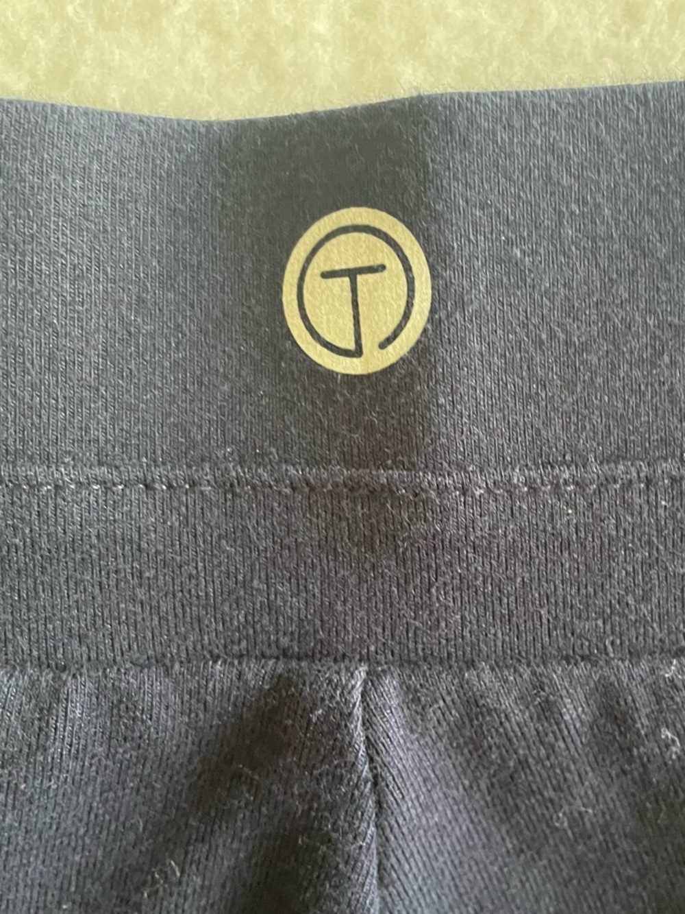 T by Talbots Blue Mid-weight Straight Leg High Rise Lounge Pants Size XL - Picture 3 of 6